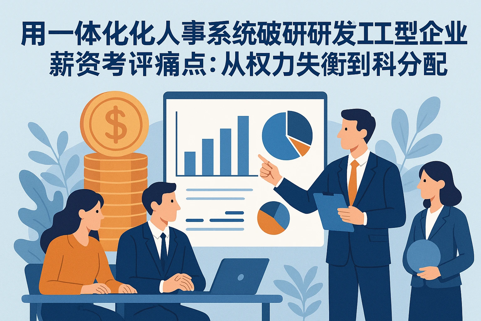 用一体化人事系统破解研发施工型企业薪资考评痛点:从权力失衡到科学分配