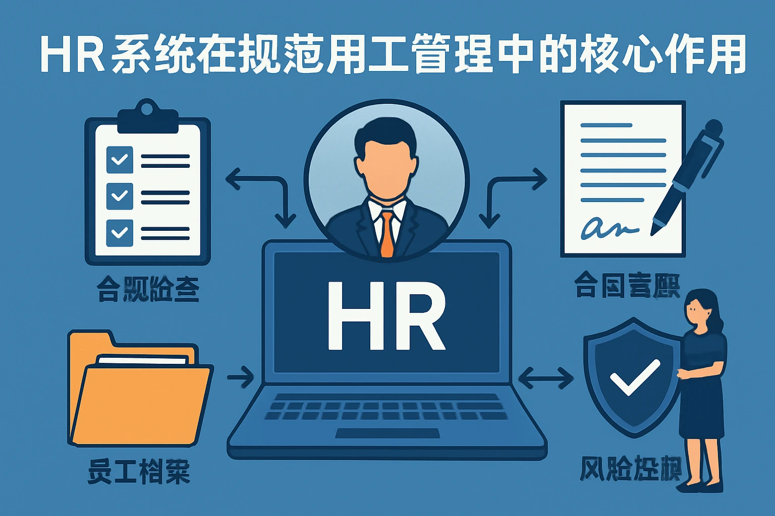 HR系统在规范用工管理中的核心作用