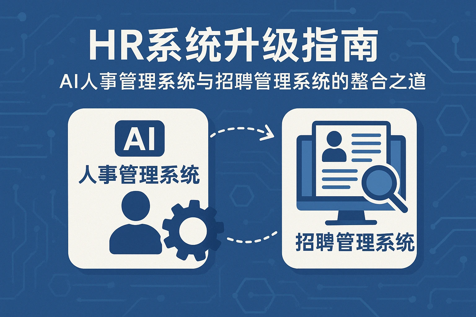 HR系统升级指南：AI人事管理系统与招聘管理系统的整合之道