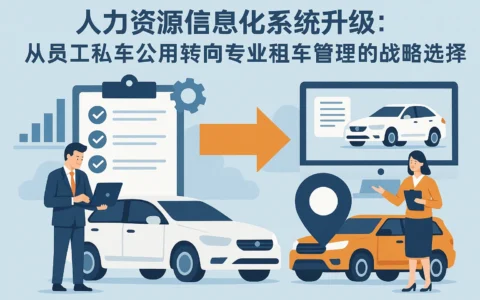 人力资源信息化系统升级：从员工私车公用转向专业租车管理的战略选择