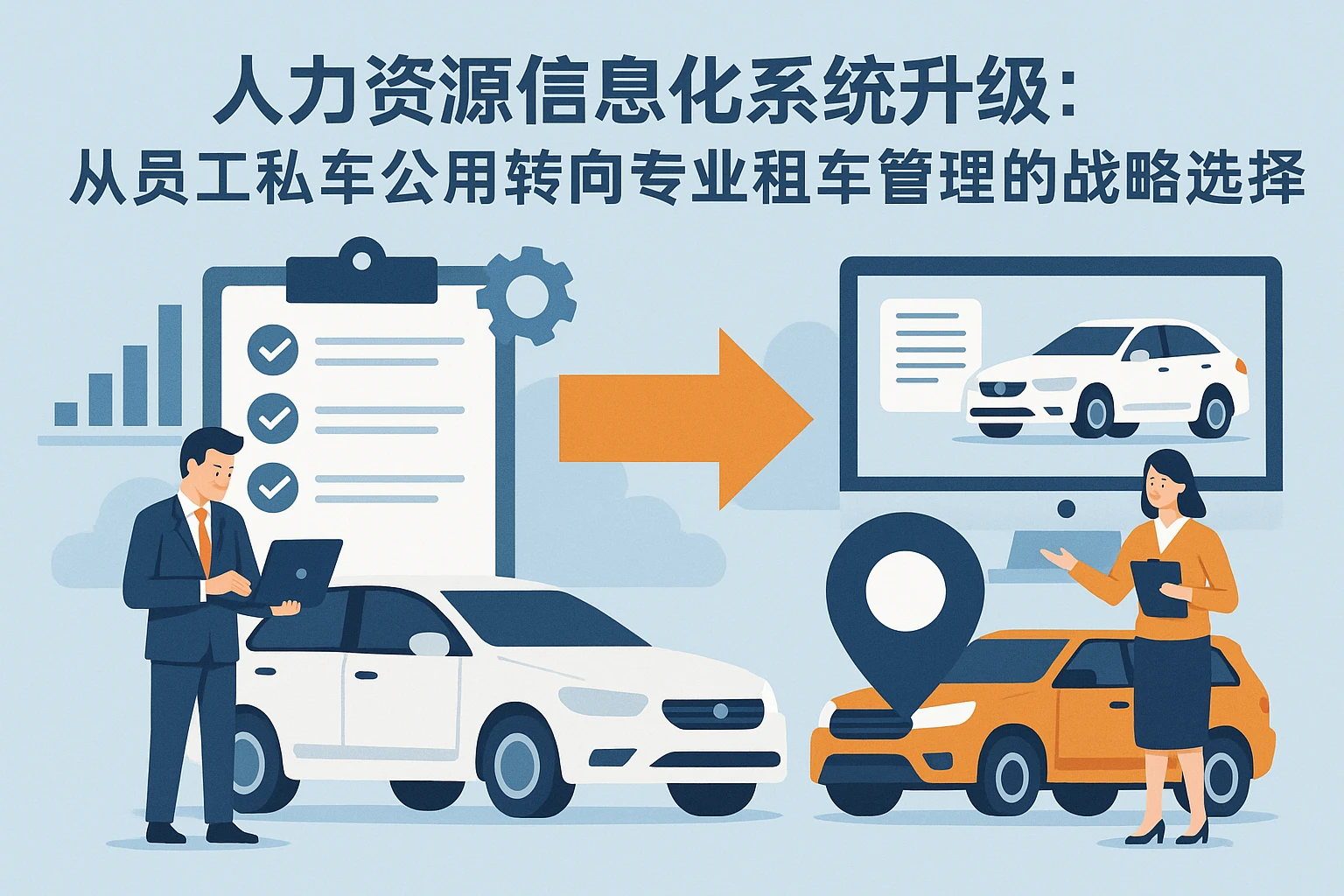 人力资源信息化系统升级：从员工私车公用转向专业租车管理的战略选择