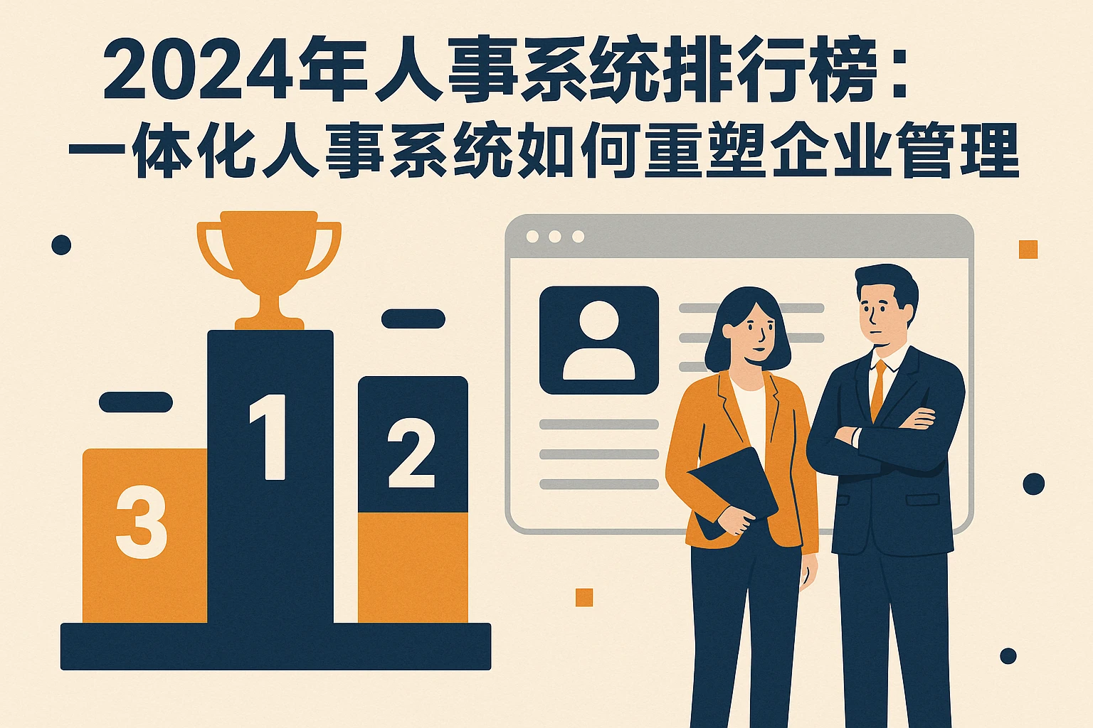 2024年人事系统排行榜：一体化人事系统如何重塑企业管理