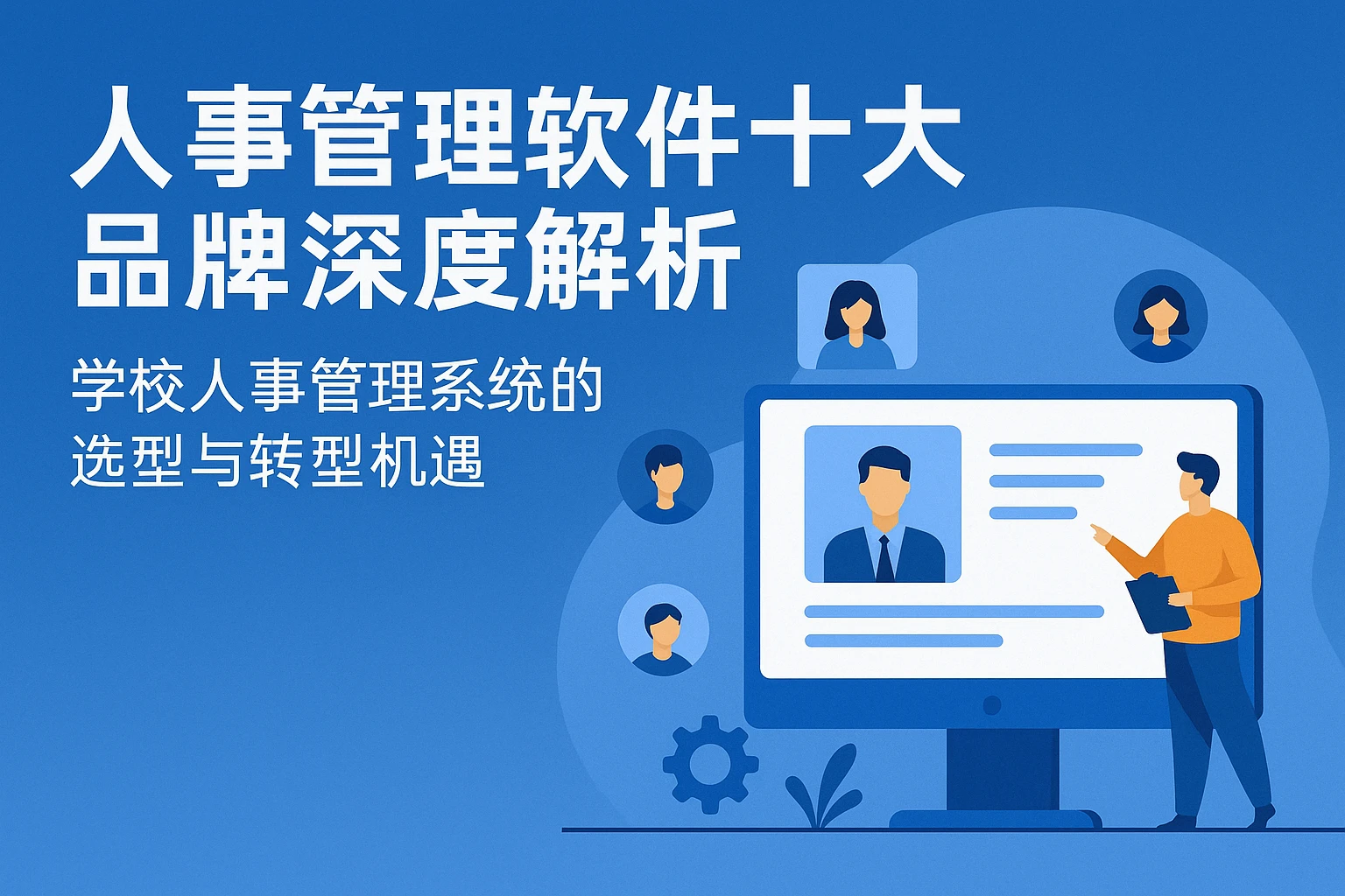 人事管理软件十大品牌深度解析：学校人事管理系统的选型与转型机遇