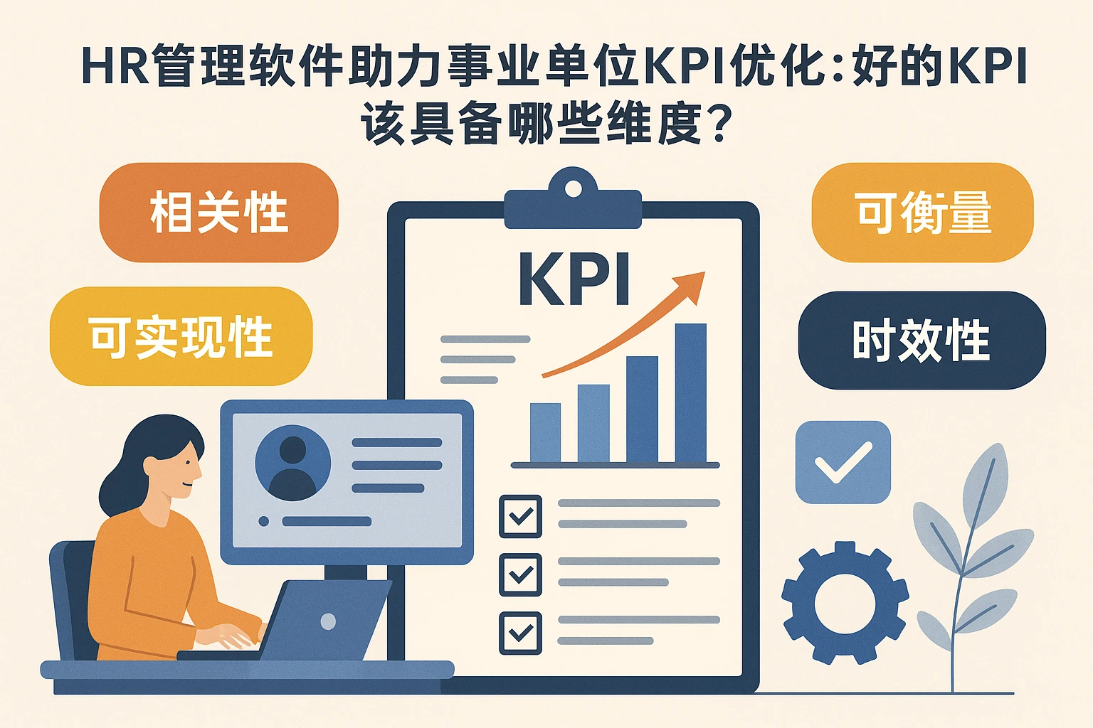 HR管理软件助力事业单位KPI优化：好的KPI该具备哪些维度？