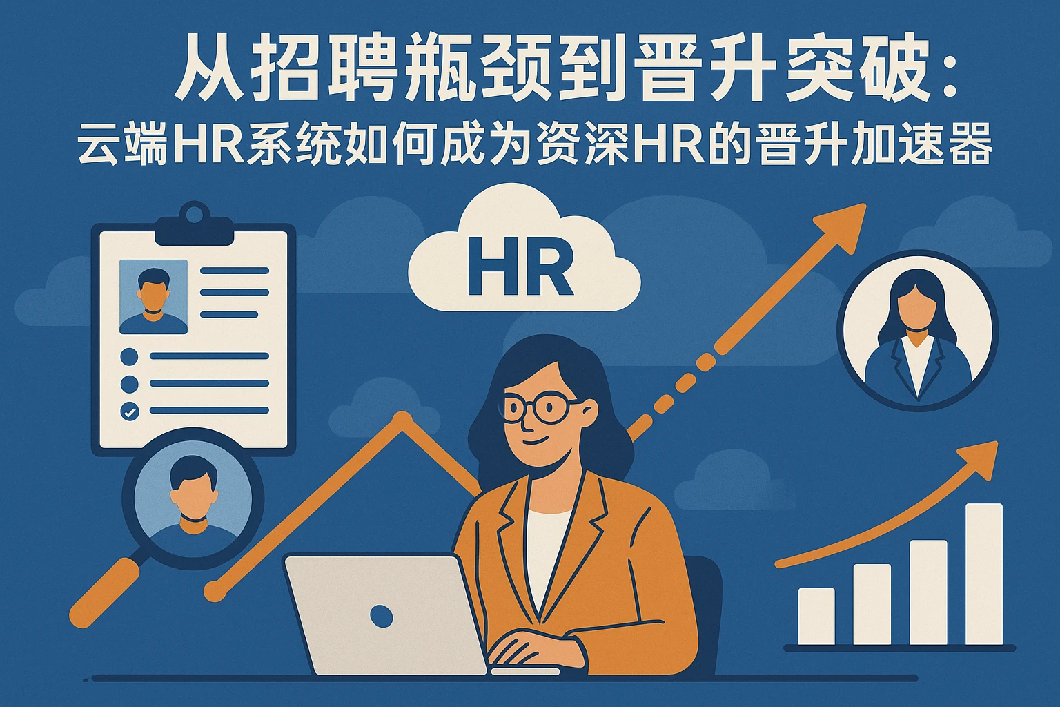 从招聘瓶颈到晋升突破：云端HR系统如何成为资深HR的晋升加速器