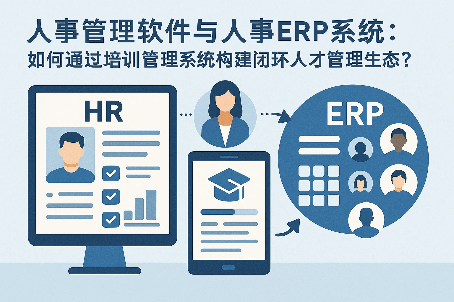 人事管理软件与人事ERP系统:如何通过培训管理系统构建闭环人才管理生态?