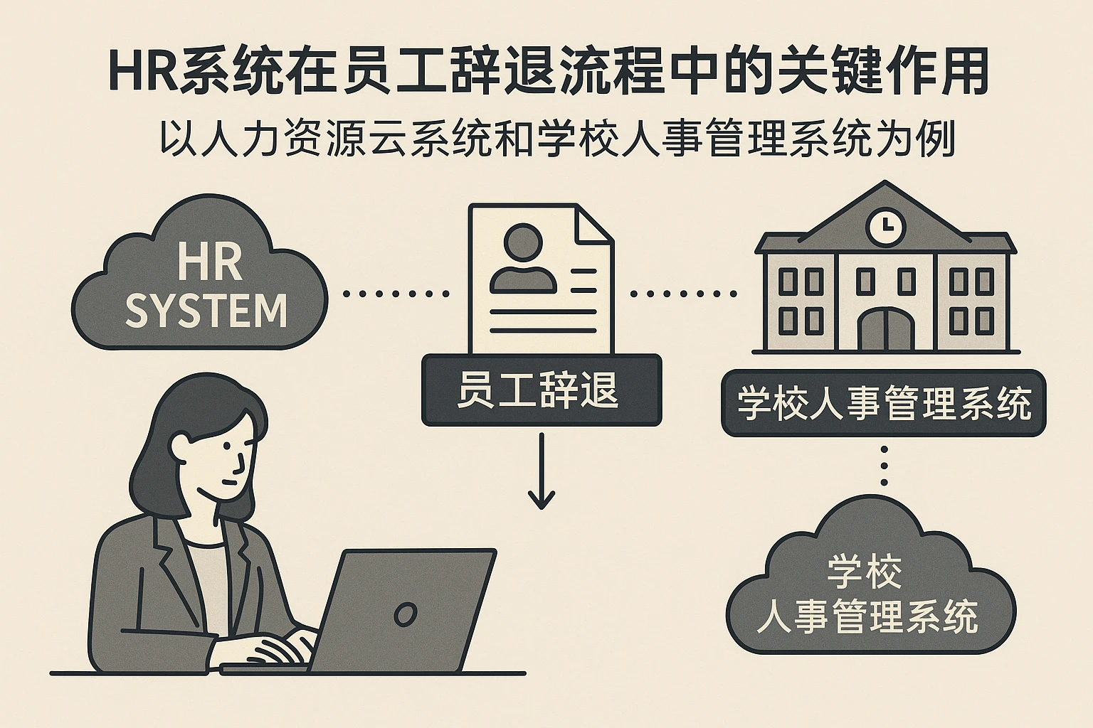HR系统在员工辞退流程中的关键作用:以人力资源云系统和学校人事管理系统为例