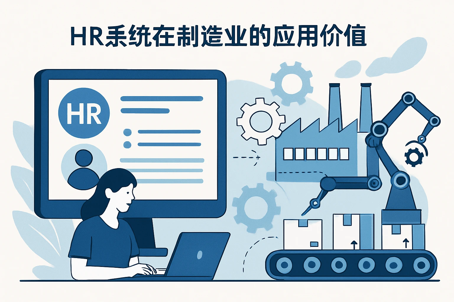 HR系统在制造业的应用价值