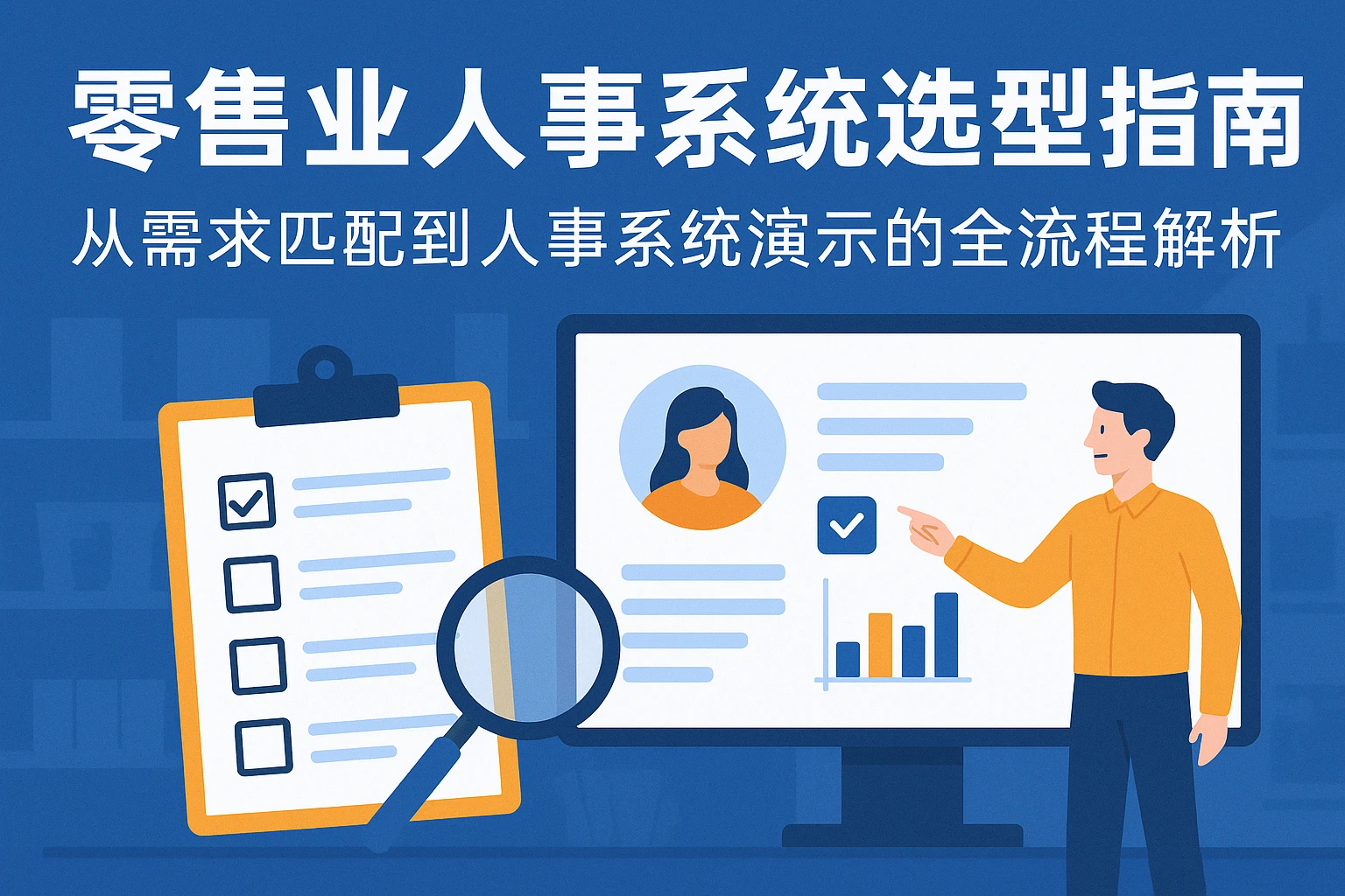 零售业人事系统选型指南:从需求匹配到人事系统演示的全流程解析