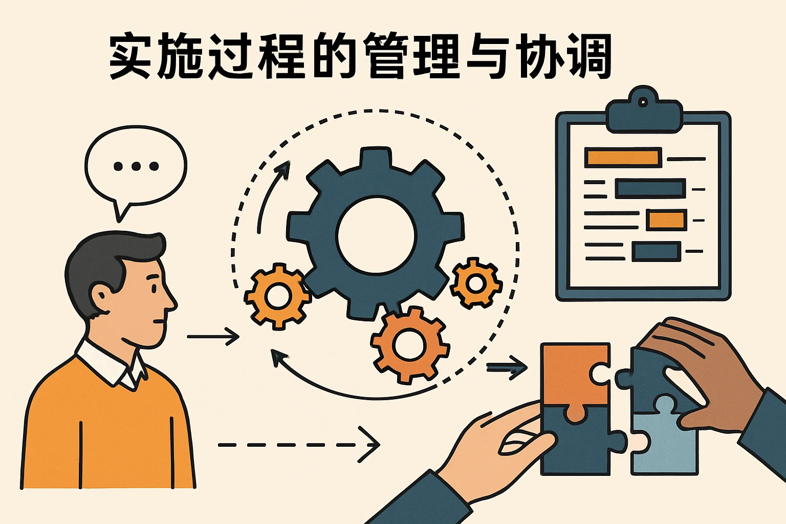 实施过程的管理与协调