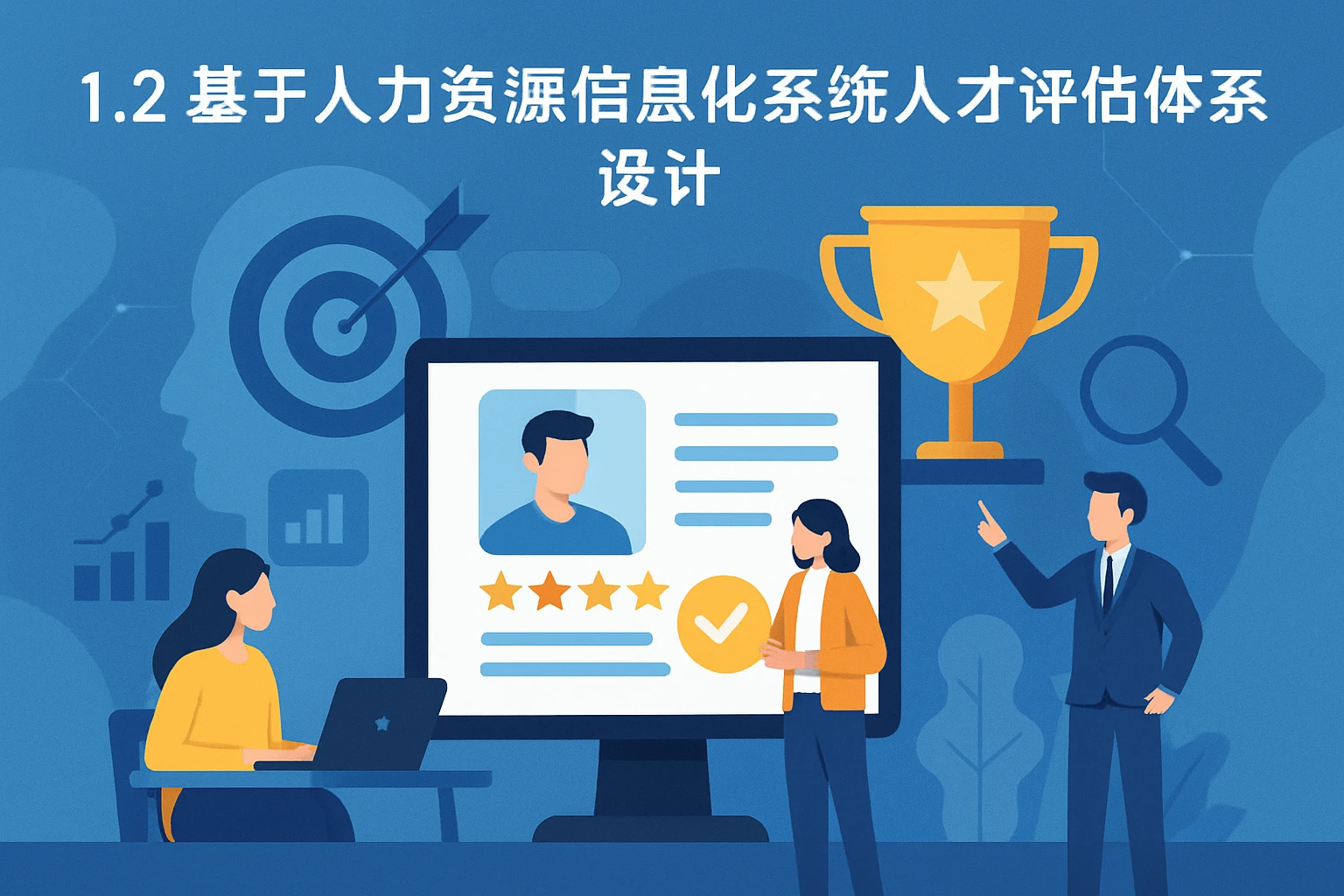 1.2 基于人力资源信息化系统的人才评价体系设计