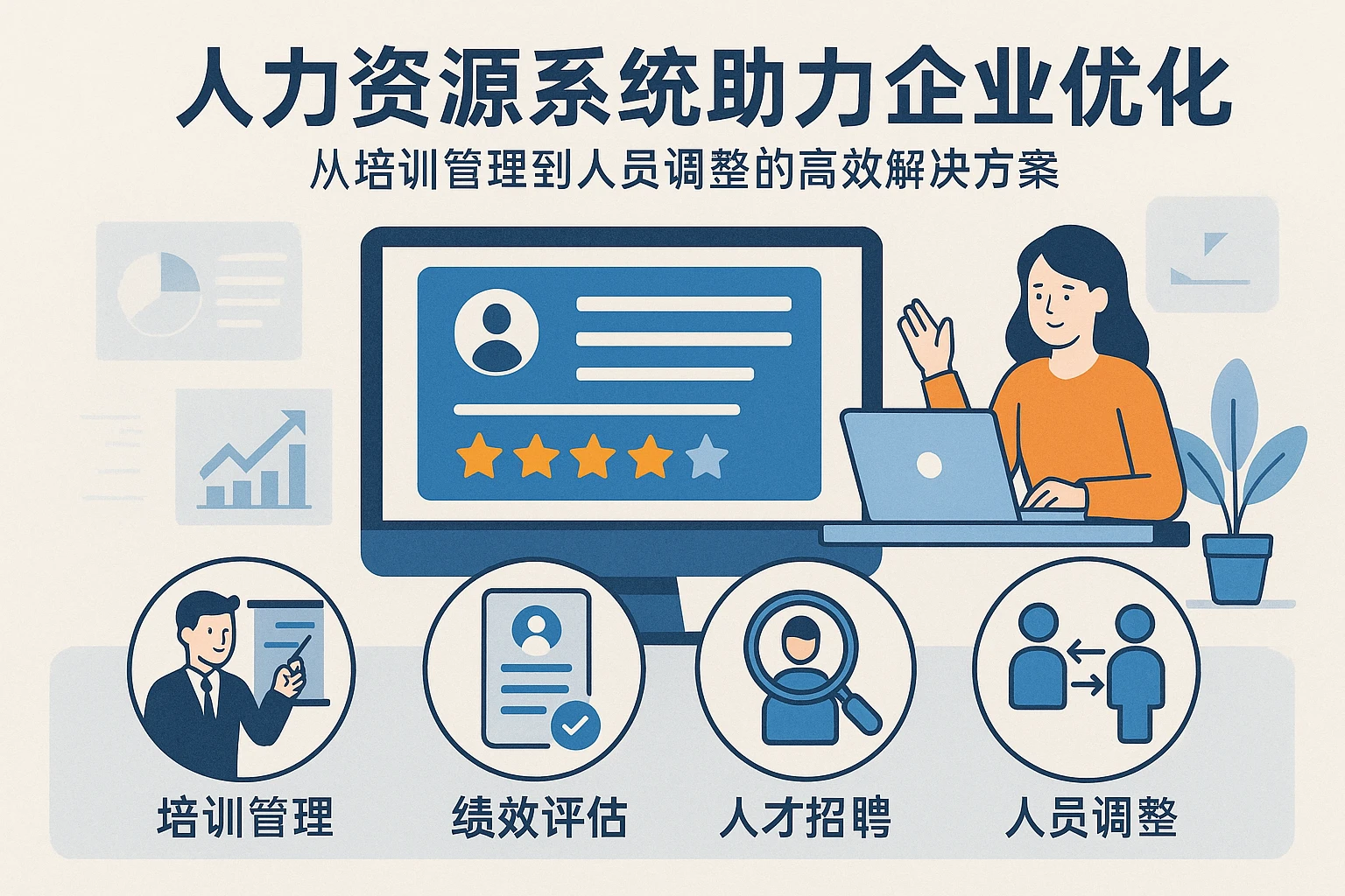 人力资源系统助力企业优化：从培训管理到人员调整的高效解决方案