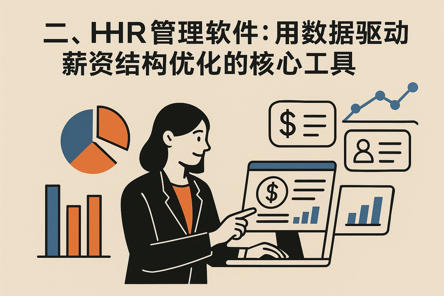 二、HR管理软件：用数据驱动薪资结构优化的核心工具