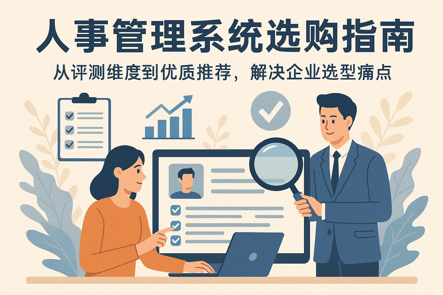 人事管理系统选购指南：从评测维度到优质推荐，解决企业选型痛点