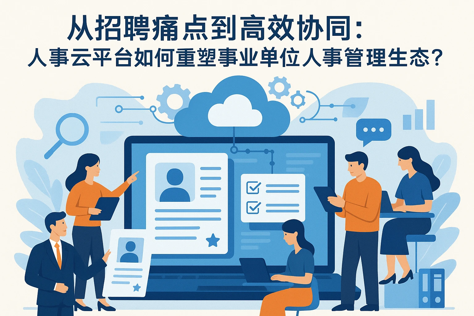 从招聘痛点到高效协同：人事云平台如何重塑事业单位人事管理生态？