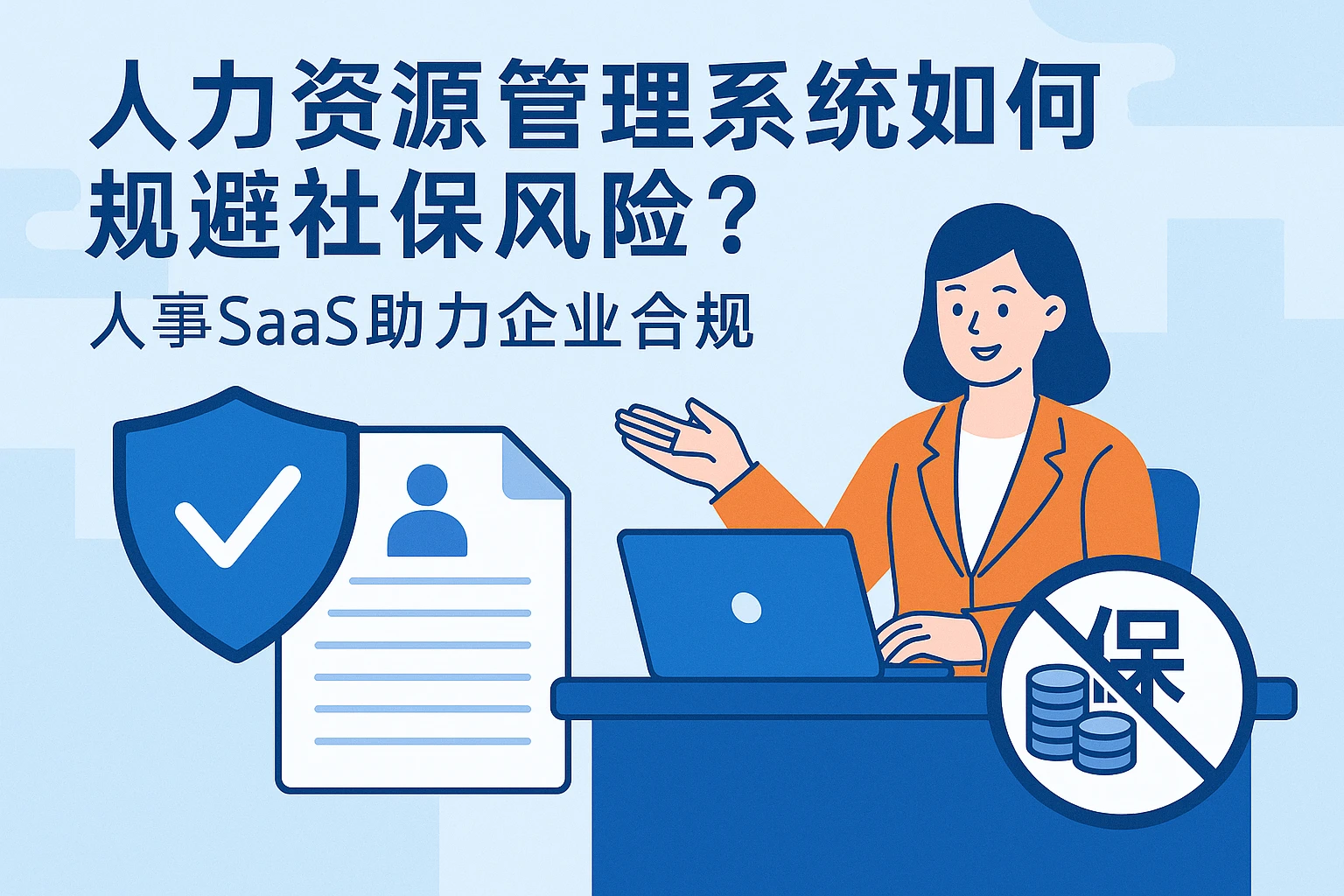 人力资源管理系统如何规避社保风险?人事SaaS助力企业合规