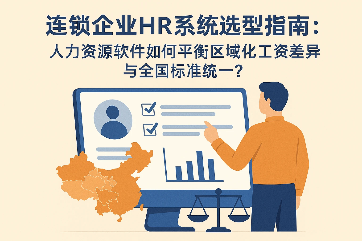 连锁企业HR系统选型指南：人力资源软件如何平衡区域化工资差异与全国标准统一？