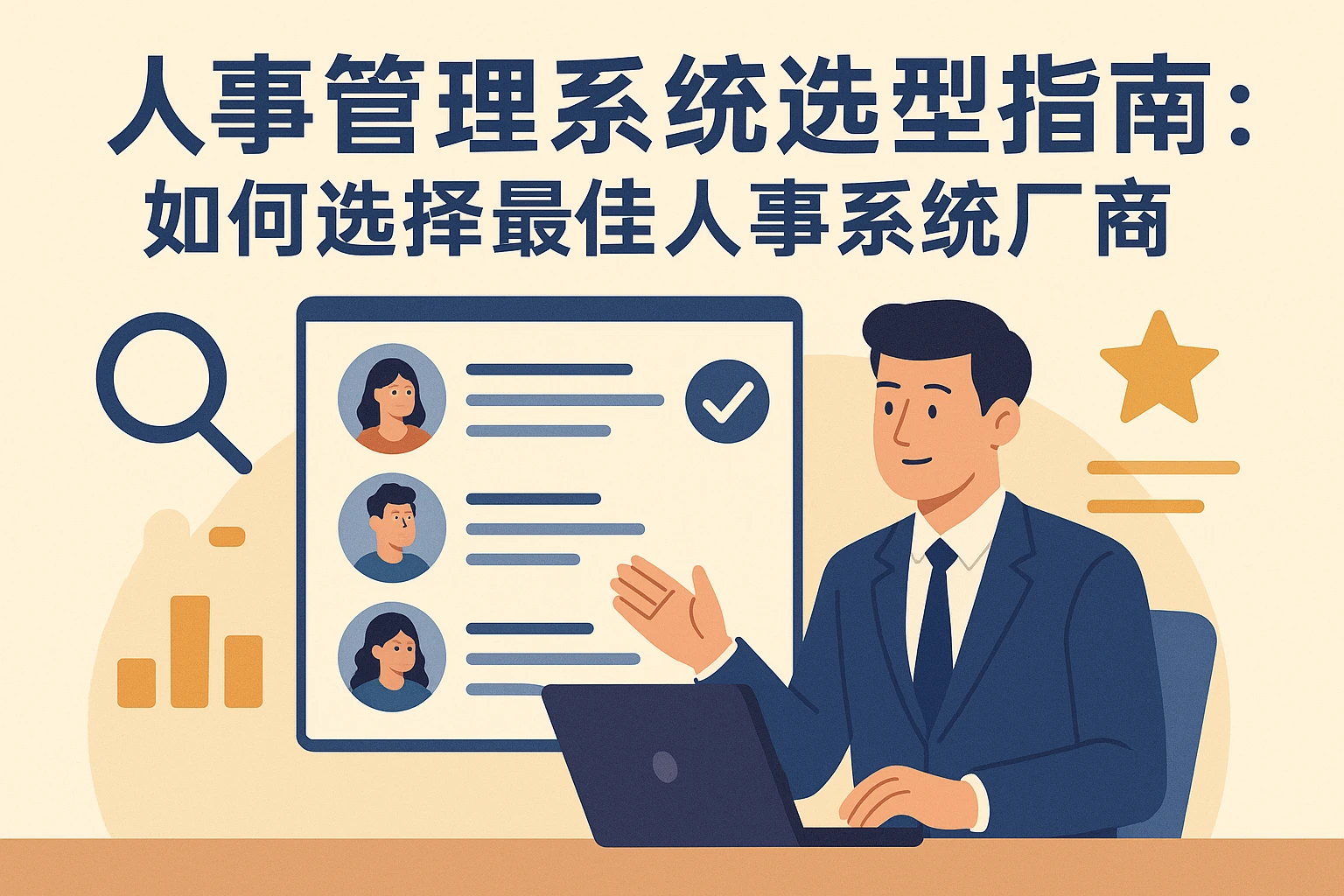 人事管理系统选型指南:如何选择最佳人事系统厂商