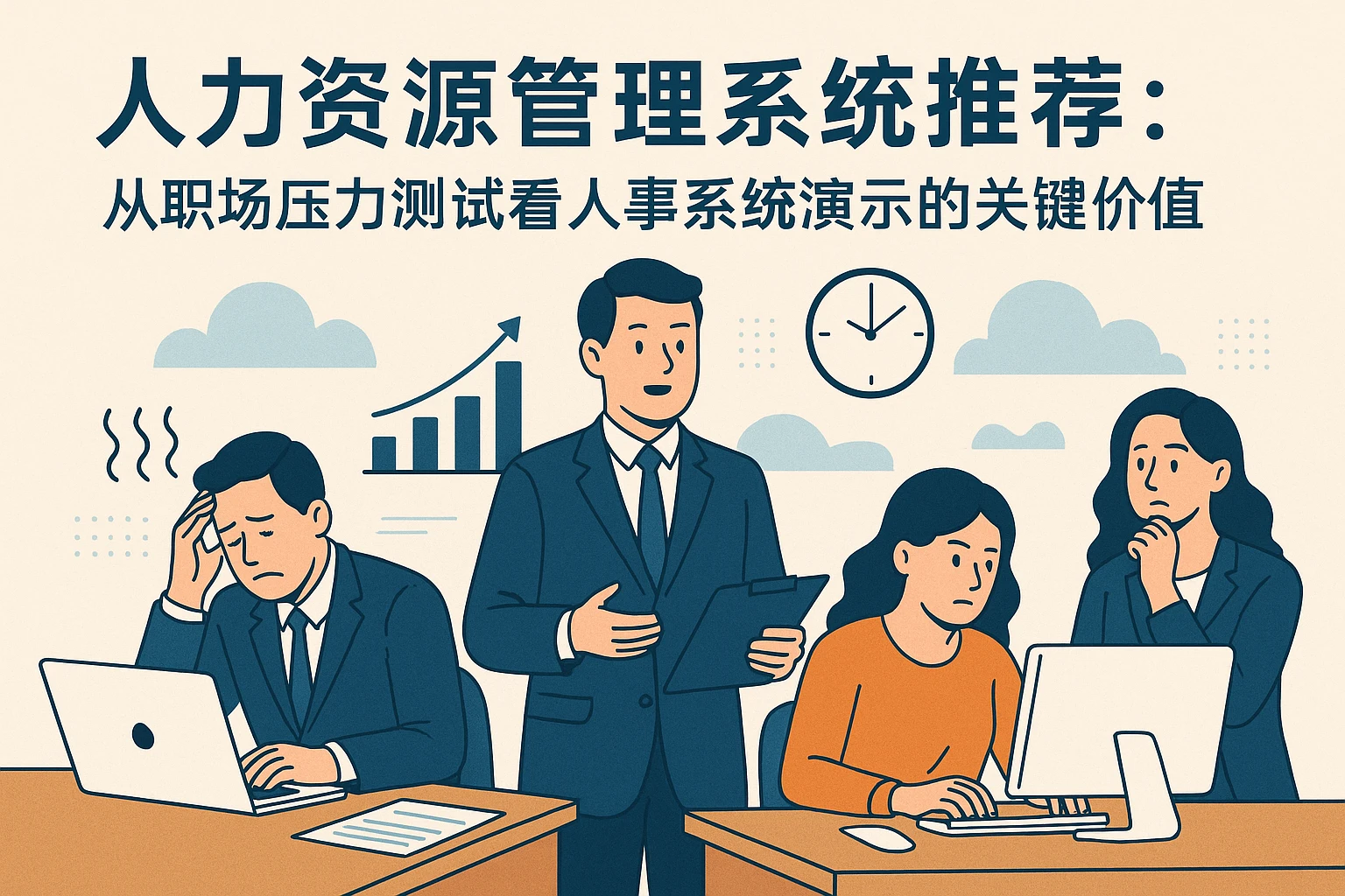 人力资源管理系统推荐:从职场压力测试看人事系统演示的关键价值