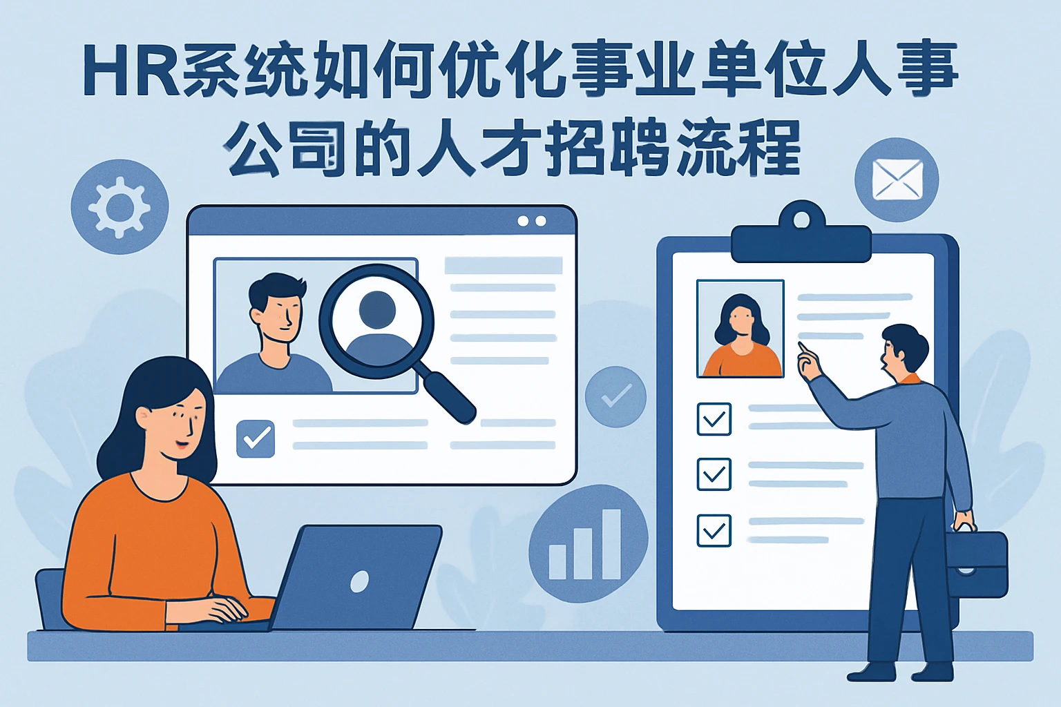 HR系统如何优化事业单位人事系统公司的人才招聘流程