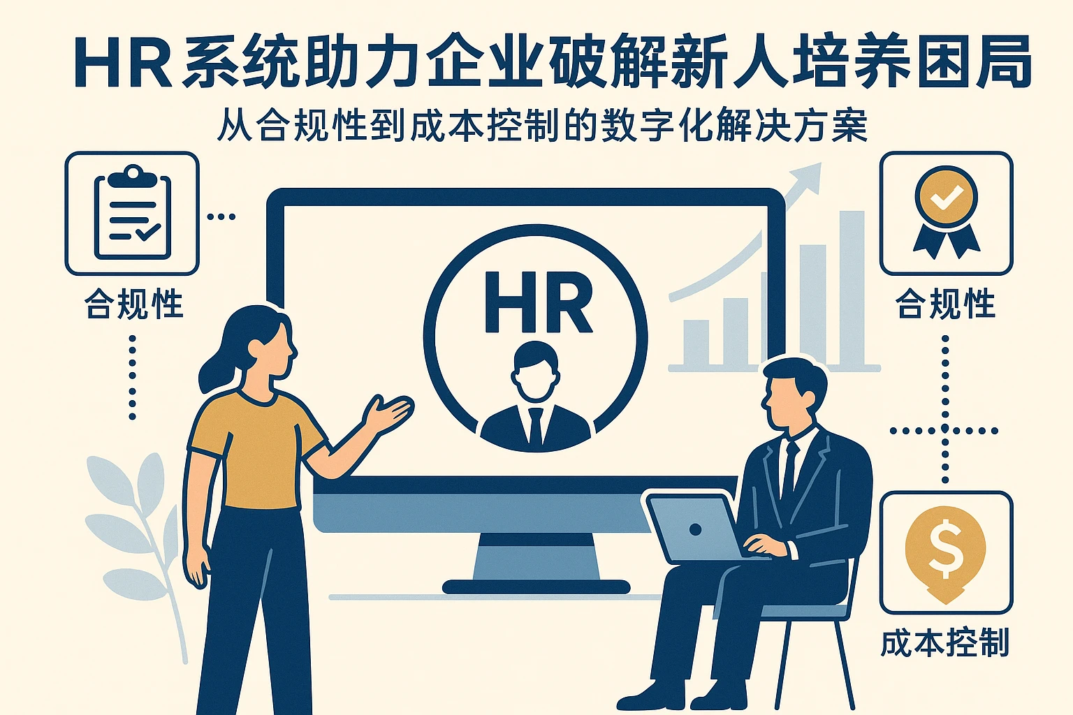 HR系统助力企业破解新人培养困局：从合规性到成本控制的数字化解决方案