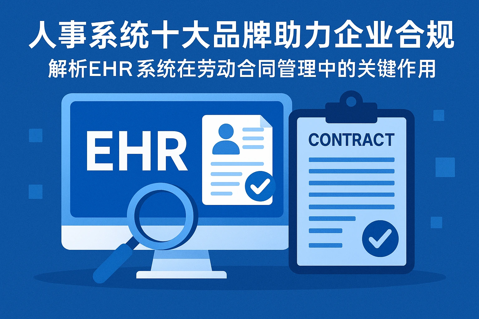 人事系统十大品牌助力企业合规：解析EHR系统在劳动合同管理中的关键作用