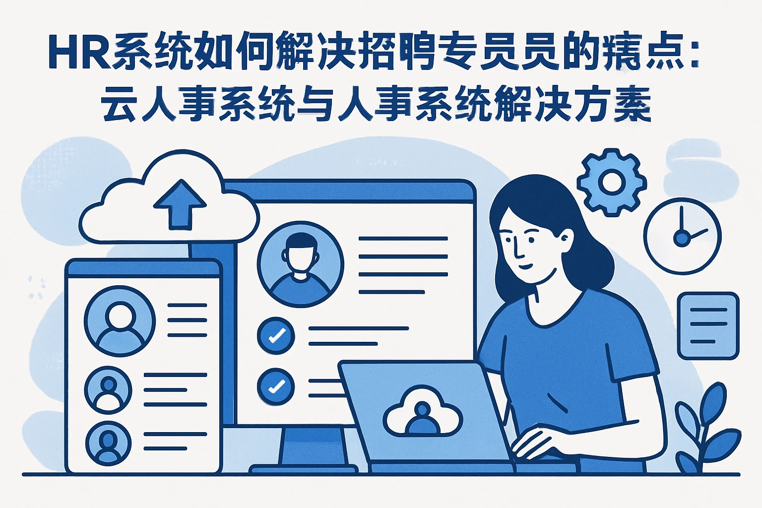 HR系统如何解决招聘专员的痛点:云人事系统与人事系统解决方案