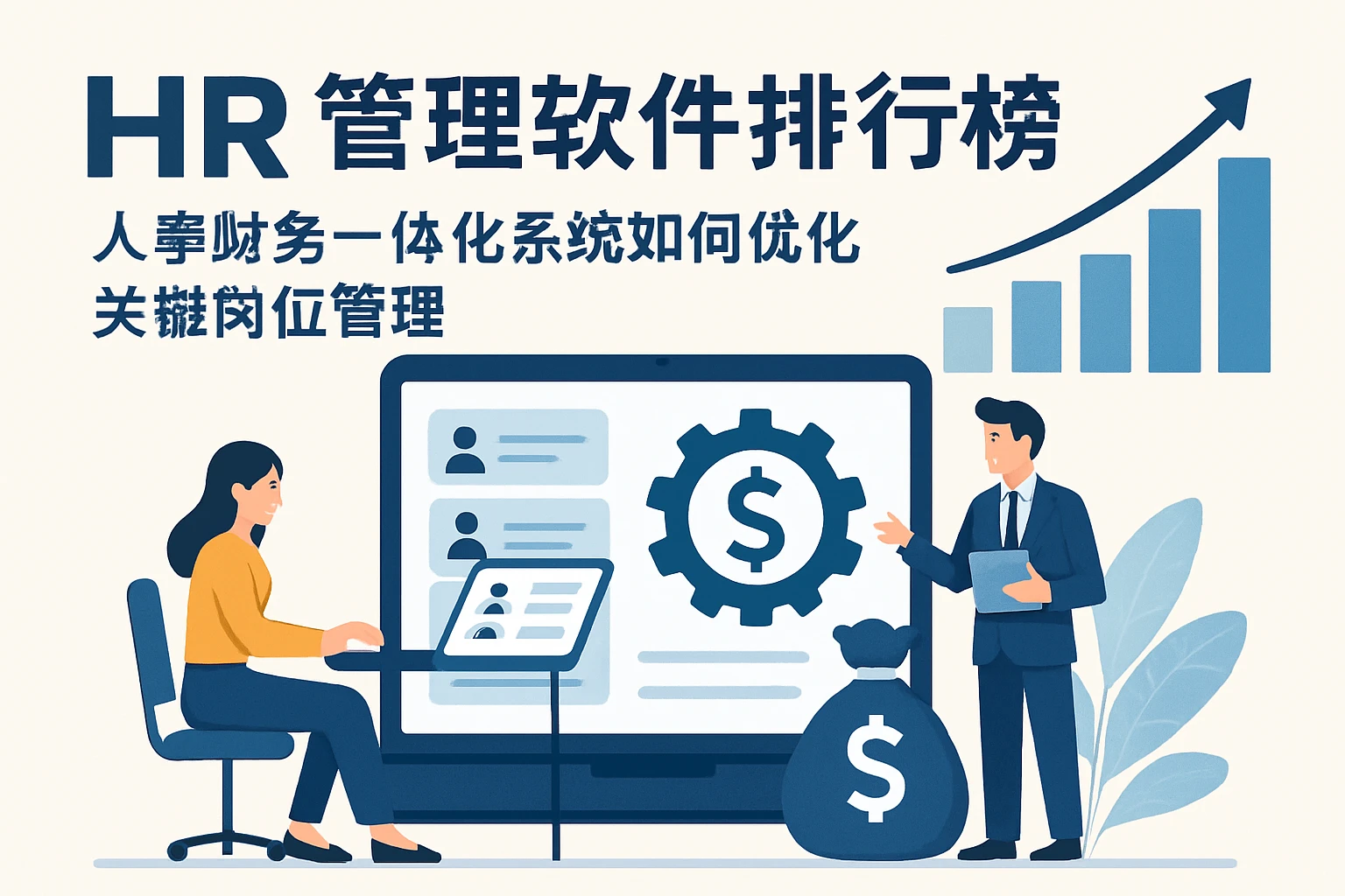 HR管理软件排行榜：人事财务一体化系统如何优化关键岗位管理