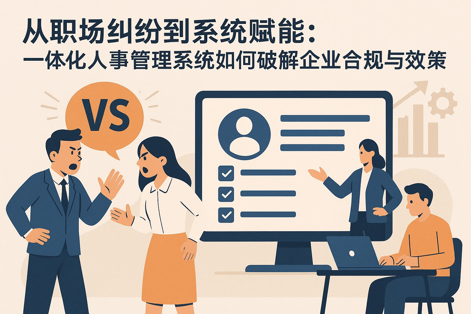 从职场纠纷到系统赋能:一体化人事管理系统如何破解企业合规与效率难题