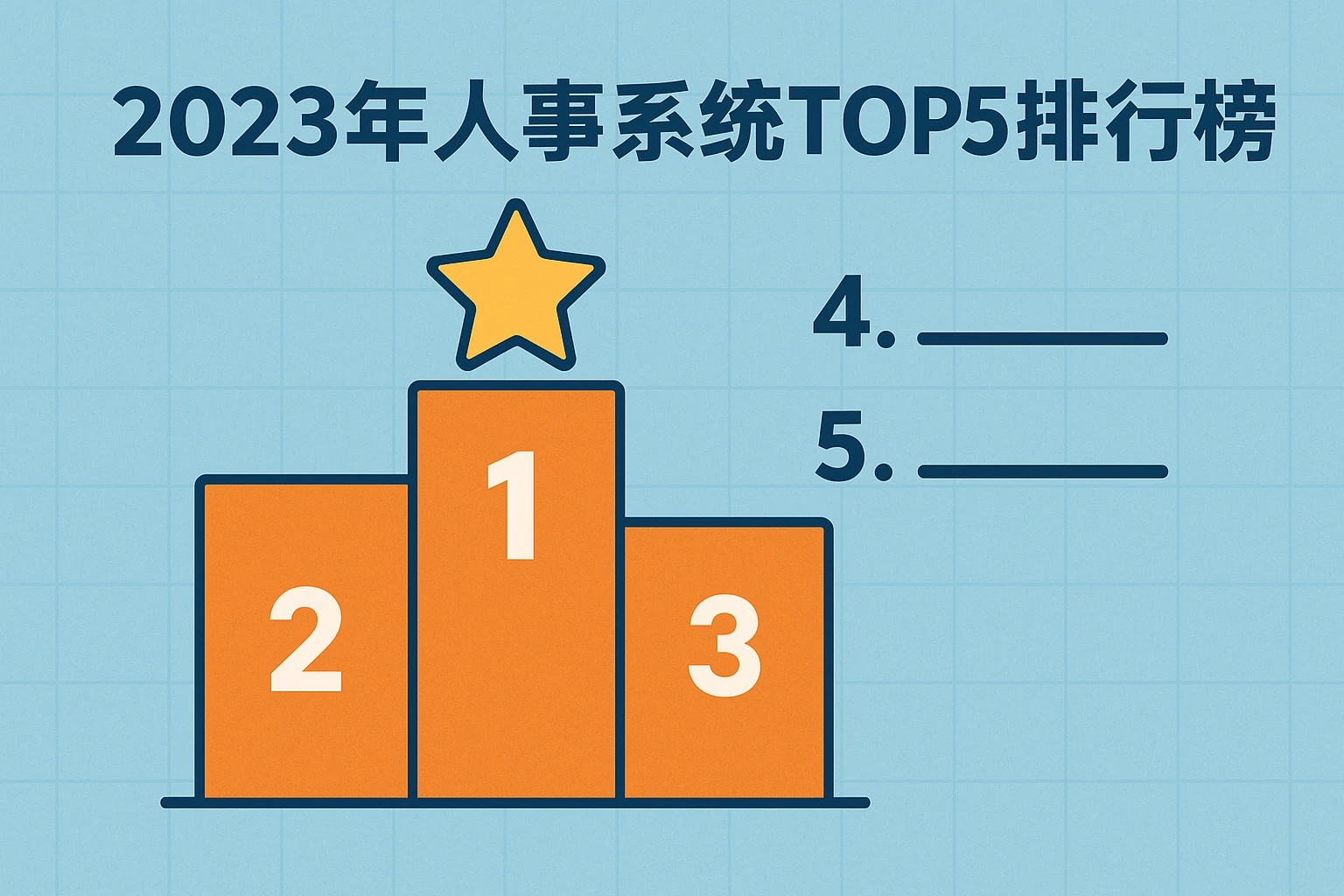 2023年人事系统TOP5排行榜