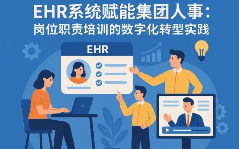 EHR系统赋能集团人事：岗位职责培训的数字化转型实践