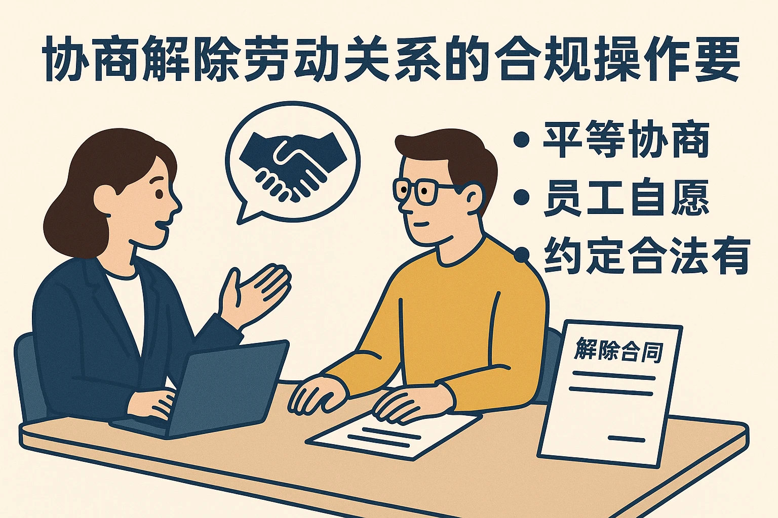 协商解除劳动关系的合规操作要点