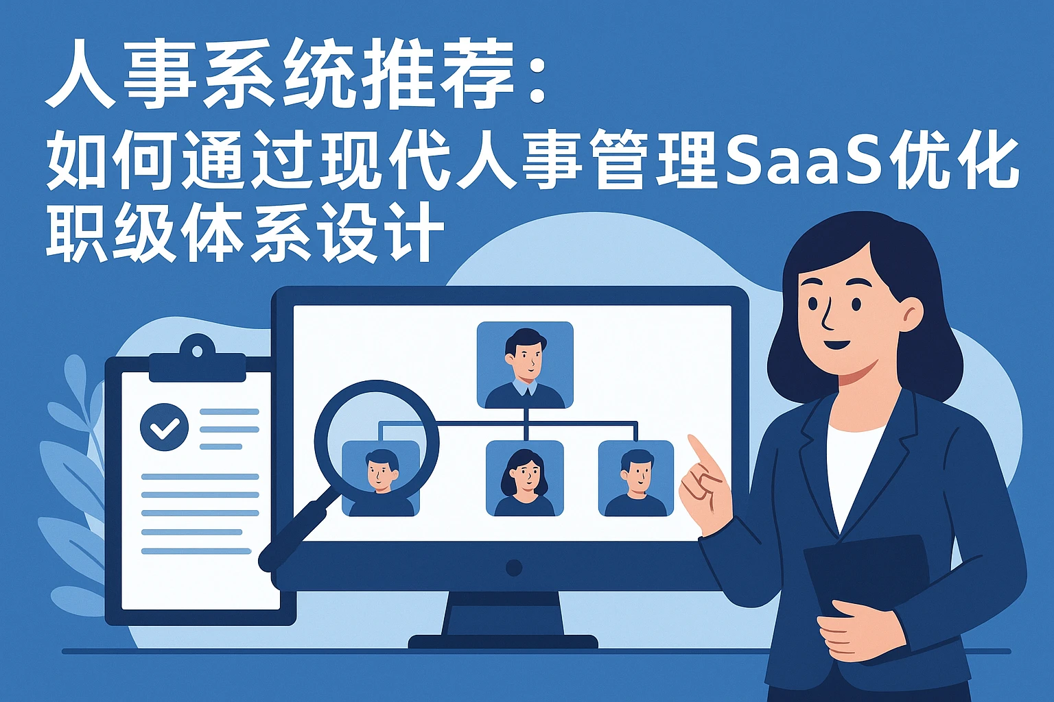 人事系统推荐：如何通过现代人事管理SaaS优化职级体系设计
