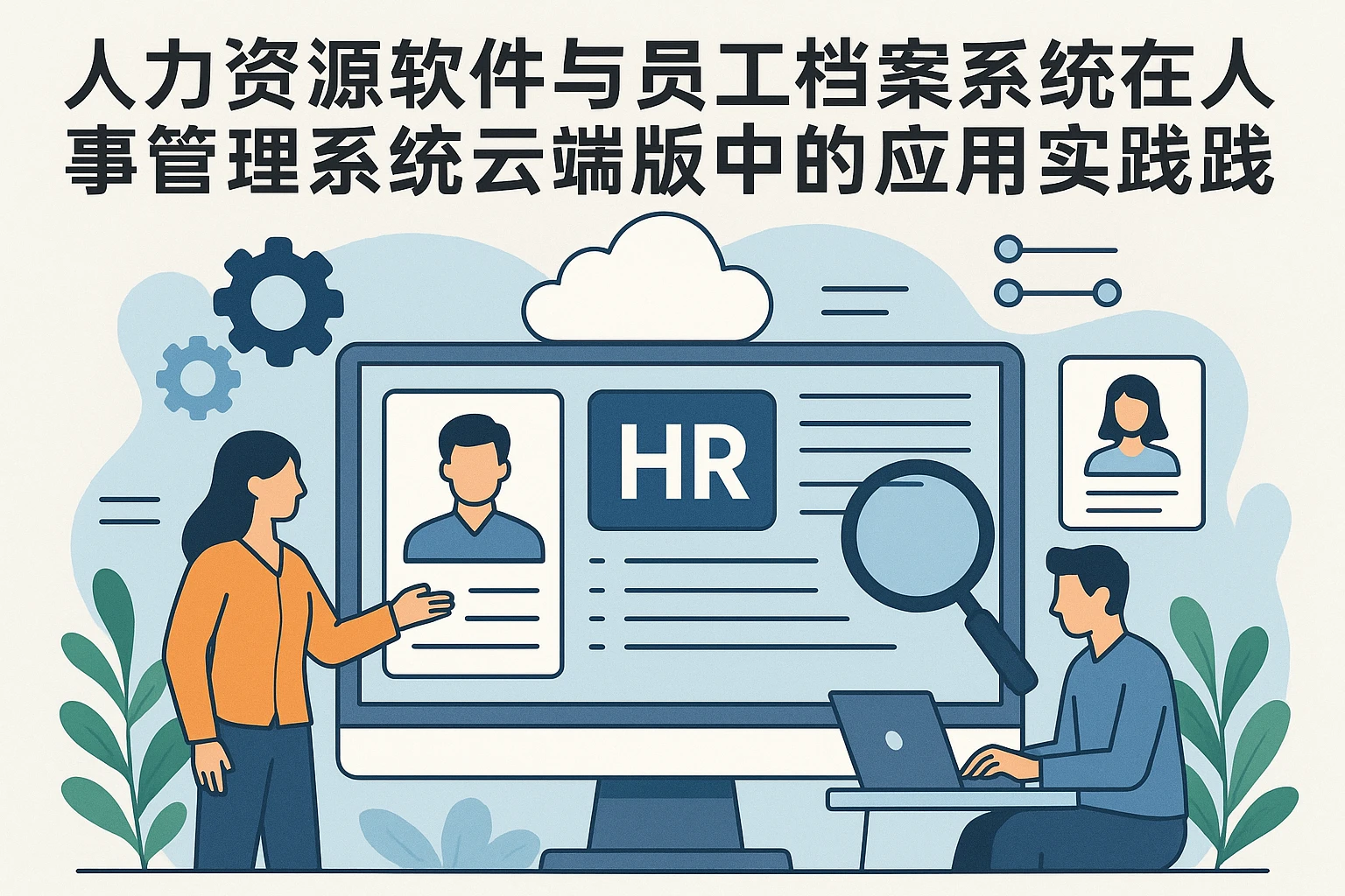 人力资源软件与员工档案系统在人事管理系统云端版中的应用实践