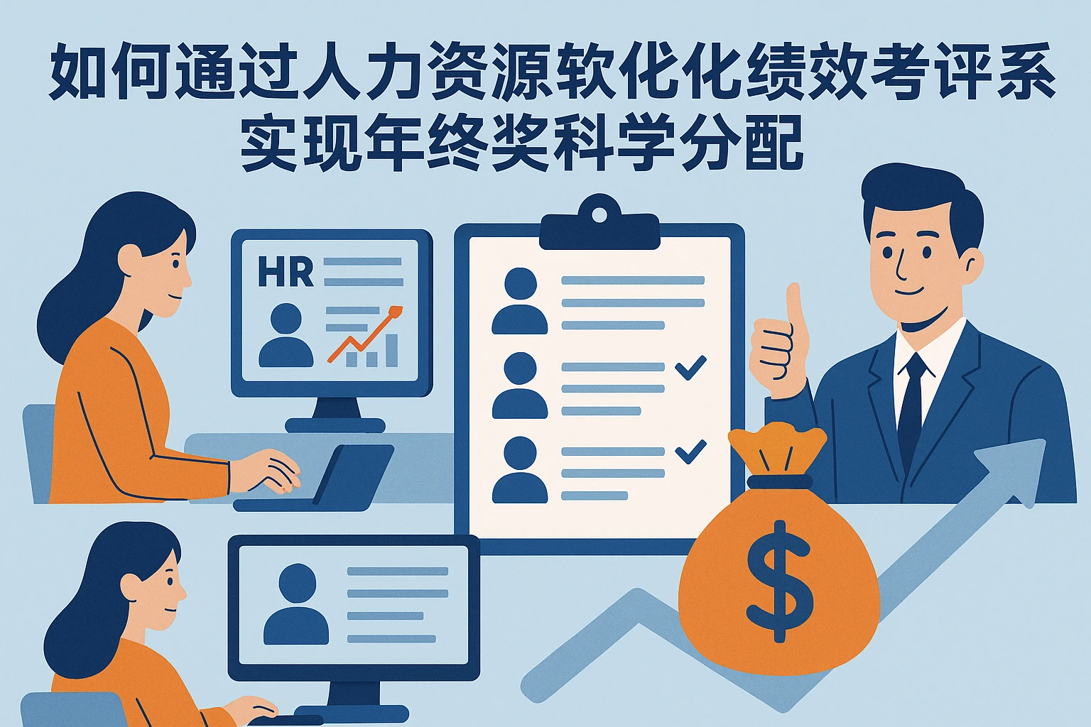 如何通过人力资源软件优化绩效考评系统实现年终奖科学分配