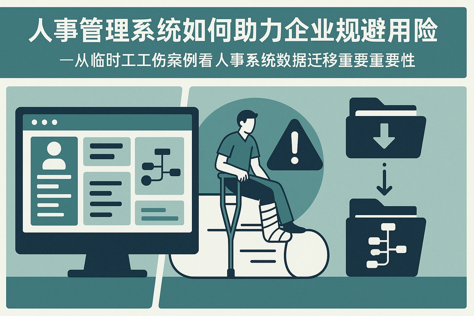 人事管理系统如何助力企业规避用工风险——从临时工工伤案例看人事系统数据迁移的重要性