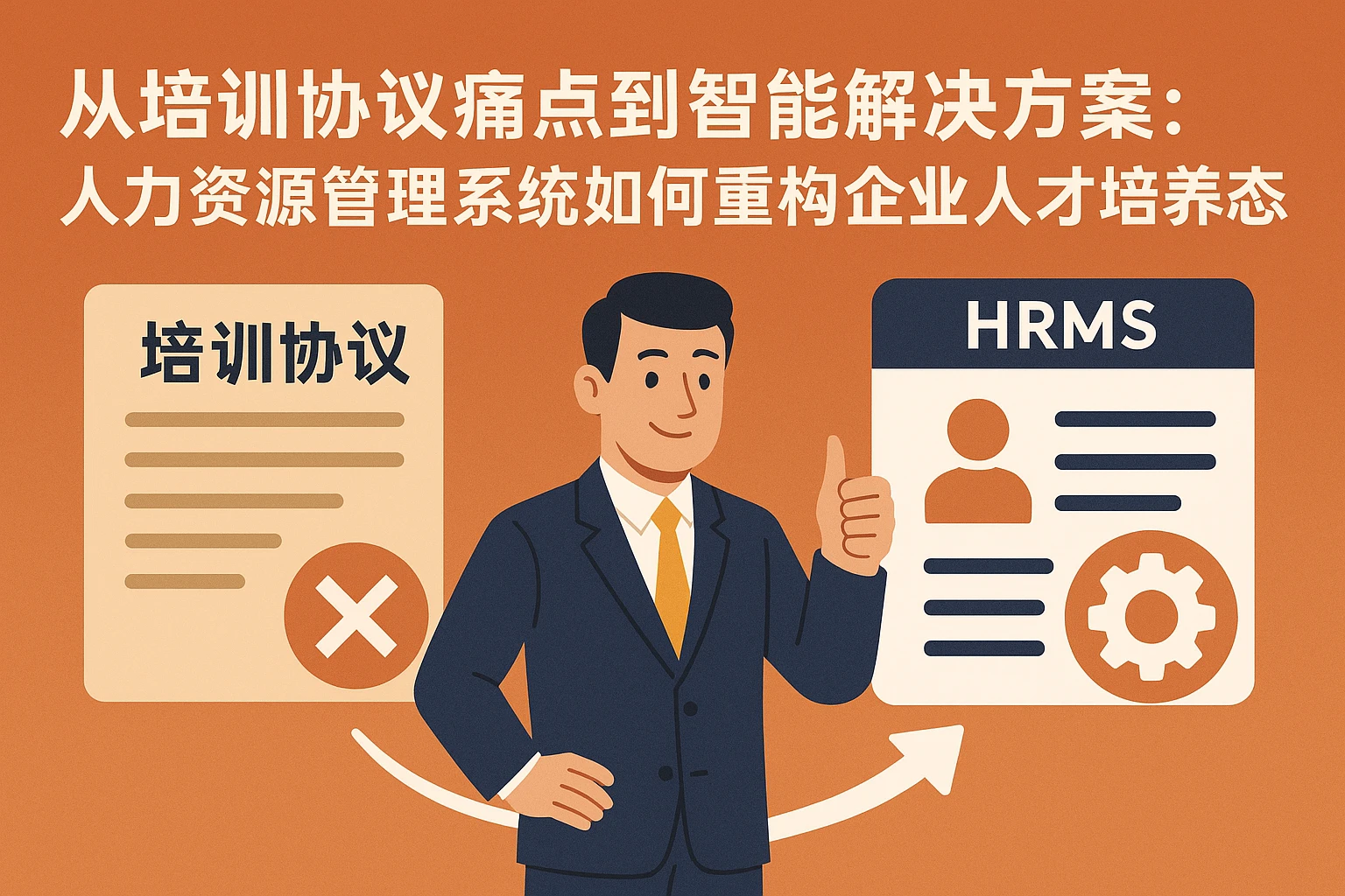 从培训协议痛点到智能解决方案：人力资源管理系统如何重构企业人才培养生态
