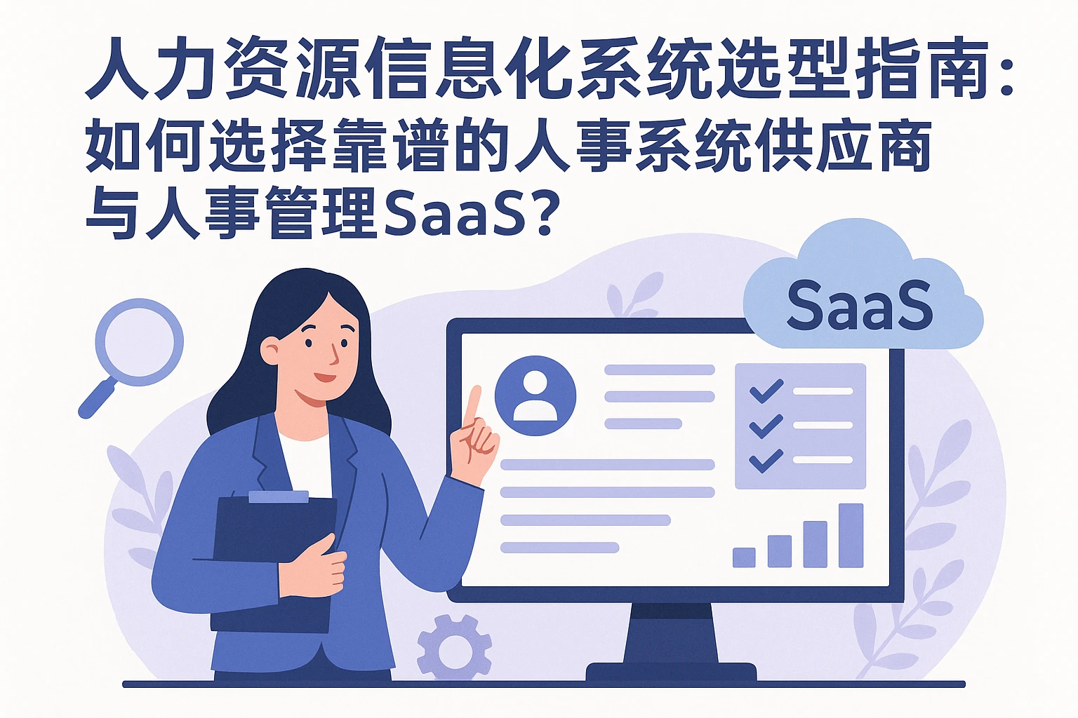 人力资源信息化系统选型指南：如何选择靠谱的人事系统供应商与人事管理SaaS？