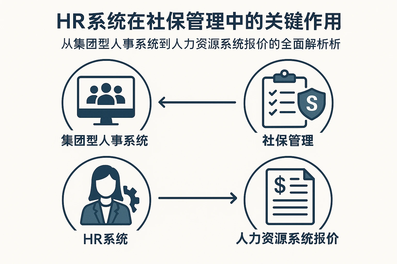 HR系统在社保管理中的关键作用:从集团型人事系统到人力资源系统报价的全面解析