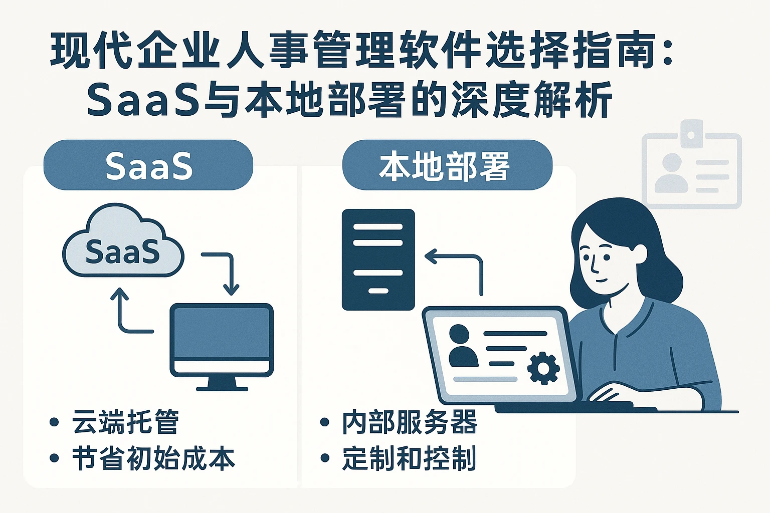 现代企业人事管理软件选择指南：SaaS与本地部署的深度解析