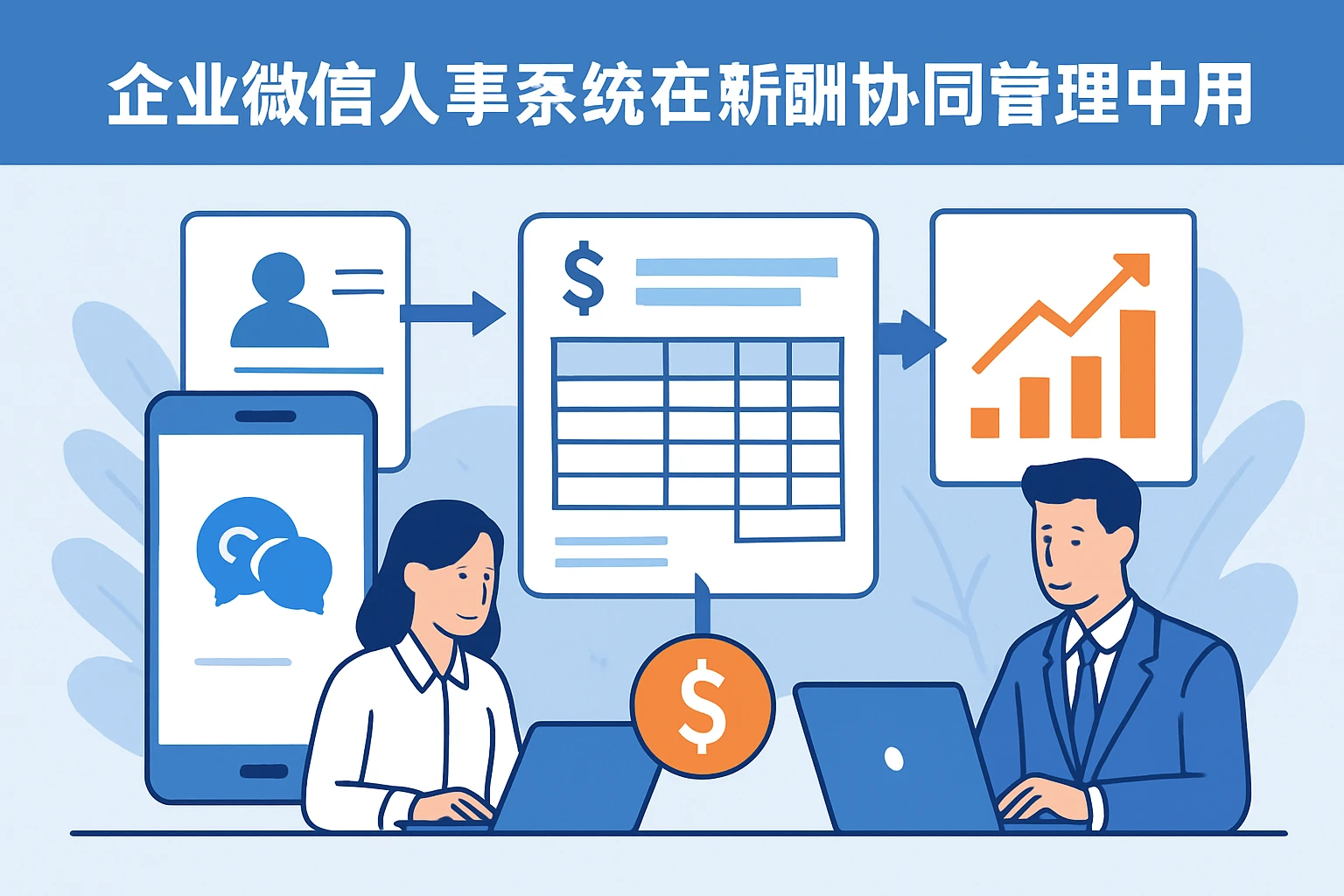 企业微信人事系统在薪酬协同管理中的应用