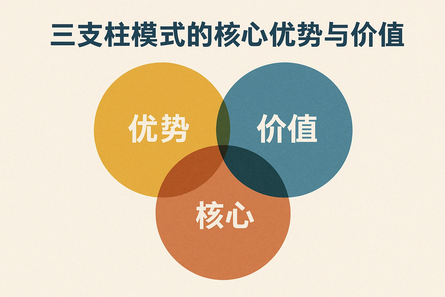三支柱模式的核心优势与价值