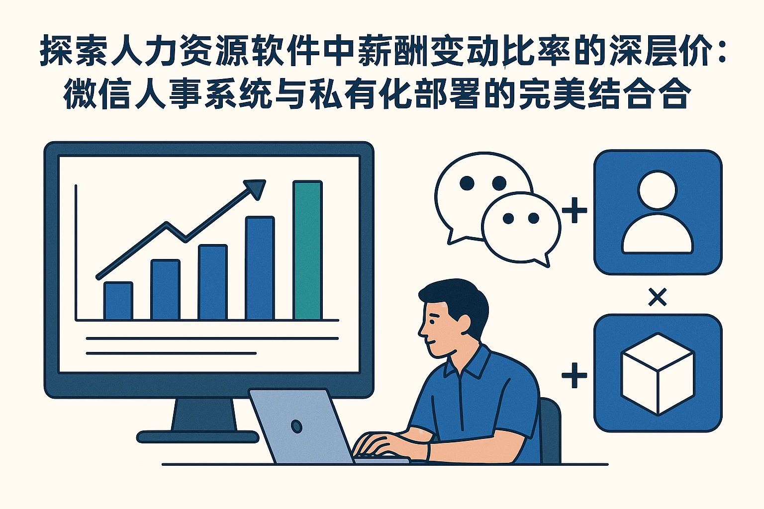 探索人力资源软件中薪酬变动比率的深层价值:微信人事系统与私有化部署的完美结合