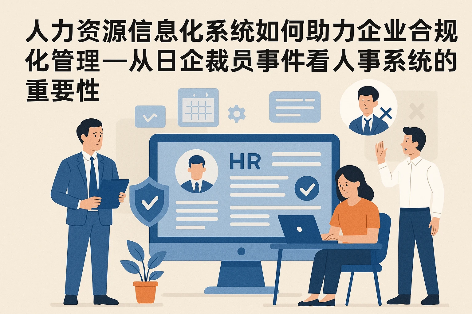 人力资源信息化系统如何助力企业合规化管理——从日企裁员事件看人事系统的重要性