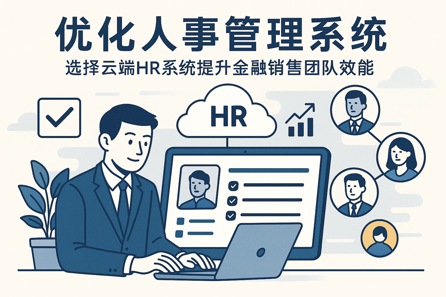 优化人事管理系统：选择云端HR系统提升金融销售团队效能