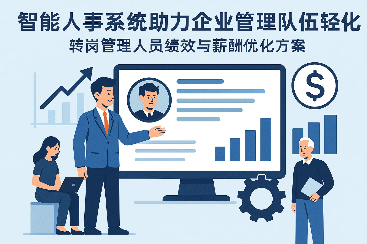 智能人事系统助力企业管理队伍年轻化:转岗管理人员绩效与薪酬优化方案