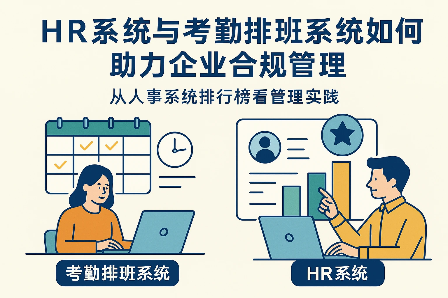 HR系统与考勤排班系统如何助力企业合规管理——从人事系统排行榜看管理实践