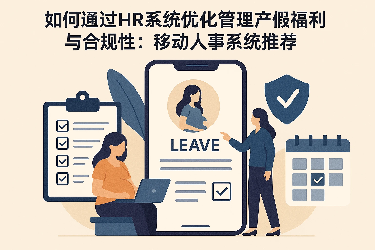 如何通过HR系统优化管理产假福利与合规性:移动人事系统推荐