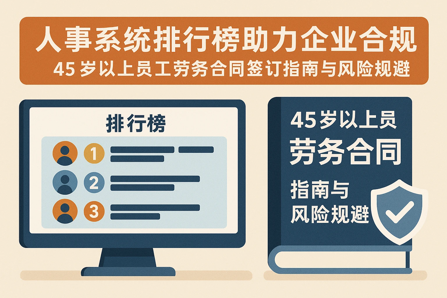 人事系统排行榜助力企业合规:45岁以上员工劳务合同签订指南与风险规避