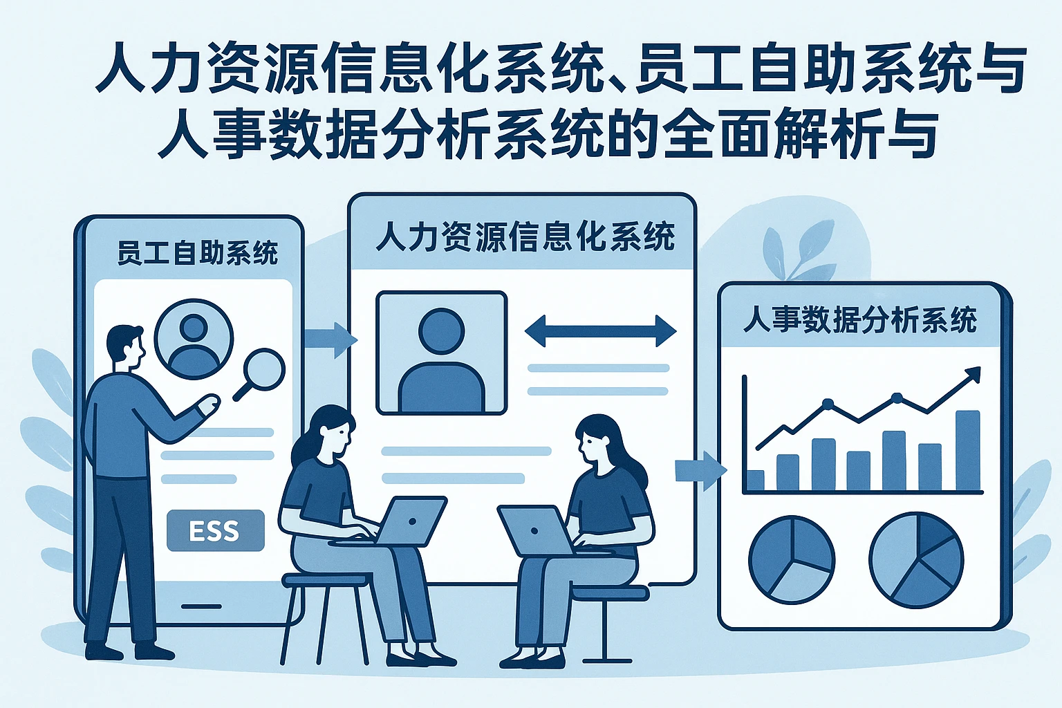 人力资源信息化系统、员工自助系统与人事数据分析系统的全面解析与应用